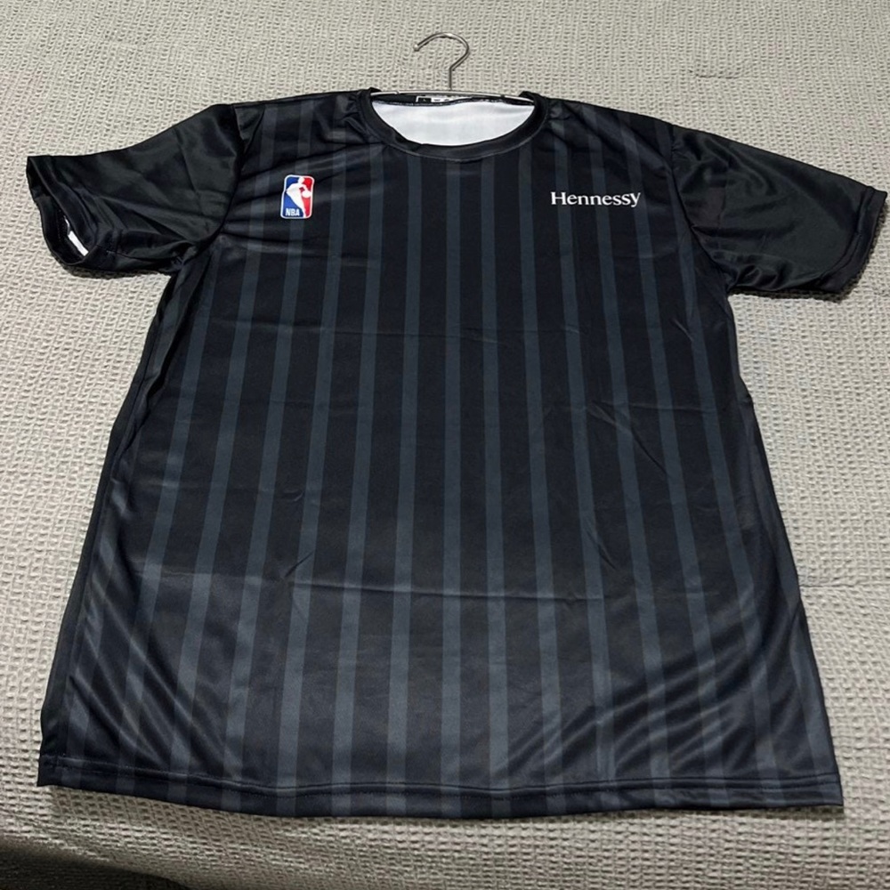 COPY - Hennessy NBA referee styled shirt size M women